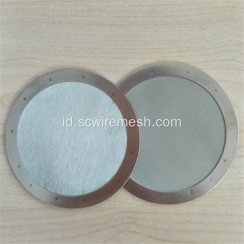 Layar Mesh Filter Stainless Steel Bulat